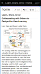 Mobile Screenshot of learnsharegrow.wikispaces.com
