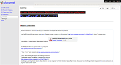 Desktop Screenshot of clccomet.wikispaces.com