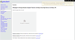 Desktop Screenshot of gneubert.wikispaces.com