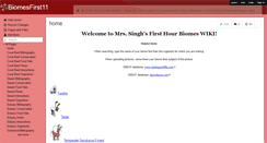 Desktop Screenshot of biomesfirst11.wikispaces.com