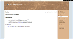 Desktop Screenshot of 2ndgradecommoncore.wikispaces.com