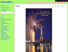 Tablet Screenshot of fairelafete.wikispaces.com