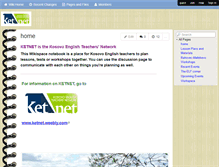 Tablet Screenshot of ketnet.wikispaces.com