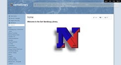 Desktop Screenshot of csmslibrary.wikispaces.com