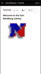 Mobile Screenshot of csmslibrary.wikispaces.com