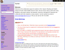 Tablet Screenshot of jspears.wikispaces.com