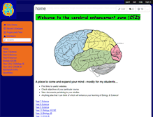 Tablet Screenshot of cerebralenhancementzone.wikispaces.com