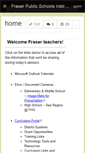 Mobile Screenshot of fraserpublicschoolstechnology.wikispaces.com