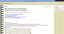 Desktop Screenshot of istec-regents-bkk.wikispaces.com