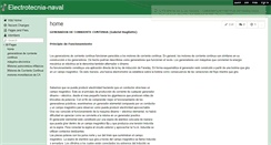 Desktop Screenshot of electrotecnia-naval.wikispaces.com