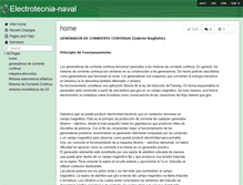 Tablet Screenshot of electrotecnia-naval.wikispaces.com