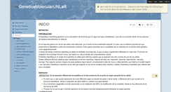 Desktop Screenshot of geneticamolecularunlar.wikispaces.com
