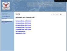 Tablet Screenshot of hcacomputer.wikispaces.com