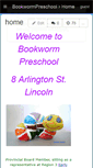 Mobile Screenshot of bookwormpreschool.wikispaces.com