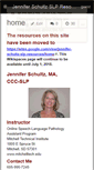 Mobile Screenshot of jenniferschultz.wikispaces.com