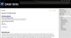 Desktop Screenshot of damlab.wikispaces.com