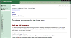 Desktop Screenshot of dbscience3.wikispaces.com