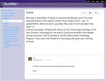 Tablet Screenshot of bunwik1.wikispaces.com