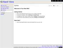 Tablet Screenshot of maedi-visna.wikispaces.com