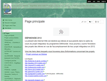 Tablet Screenshot of defimonde2012.wikispaces.com