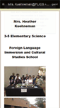 Mobile Screenshot of kuehnemanflics.wikispaces.com