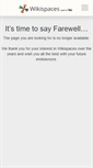 Mobile Screenshot of powerschool.wikispaces.com