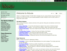 Tablet Screenshot of alduras.wikispaces.com