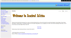 Desktop Screenshot of ancientafricae.wikispaces.com
