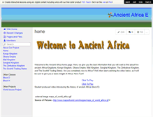 Tablet Screenshot of ancientafricae.wikispaces.com