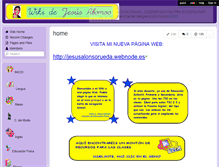Tablet Screenshot of jesusalonso.wikispaces.com