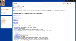 Desktop Screenshot of fernbluff-links.wikispaces.com