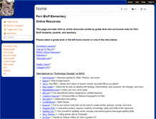 Tablet Screenshot of fernbluff-links.wikispaces.com