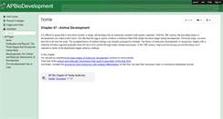 Desktop Screenshot of apbiodevelopment.wikispaces.com