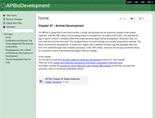 Tablet Screenshot of apbiodevelopment.wikispaces.com