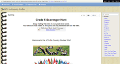 Desktop Screenshot of acs-5a-country-studies.wikispaces.com
