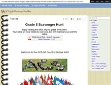 Tablet Screenshot of acs-5a-country-studies.wikispaces.com