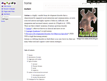 Tablet Screenshot of ed3602autism.wikispaces.com