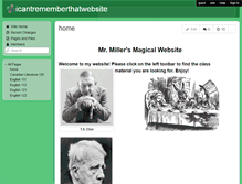 Tablet Screenshot of icantrememberthatwebsite.wikispaces.com