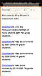 Mobile Screenshot of jbrown--language-arts.wikispaces.com