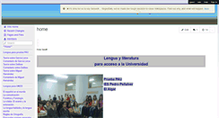 Desktop Screenshot of lenguaparaaccesoauniversidad.wikispaces.com