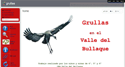 Desktop Screenshot of grullas.wikispaces.com