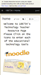 Mobile Screenshot of 186734.wikispaces.com