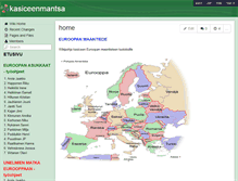 Tablet Screenshot of kasiceenmantsa.wikispaces.com