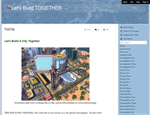 Tablet Screenshot of buildtogether.wikispaces.com