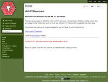 Tablet Screenshot of jfkict.wikispaces.com