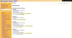 Desktop Screenshot of englishonline-4rp.wikispaces.com