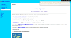 Desktop Screenshot of ekonomia.wikispaces.com