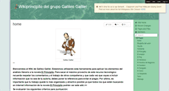 Desktop Screenshot of galileoperez.wikispaces.com