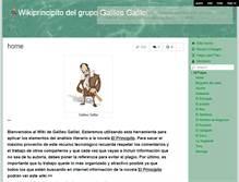 Tablet Screenshot of galileoperez.wikispaces.com