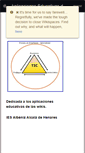 Mobile Screenshot of aplicaciones-educativas-albeniz.wikispaces.com
